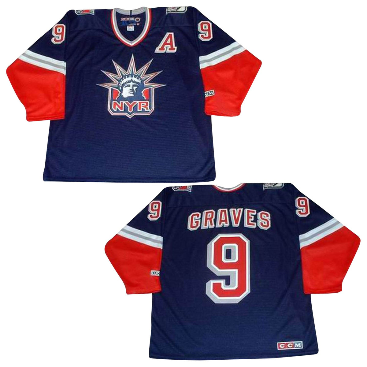 Adam Graves New York Rangers 9 Jersey