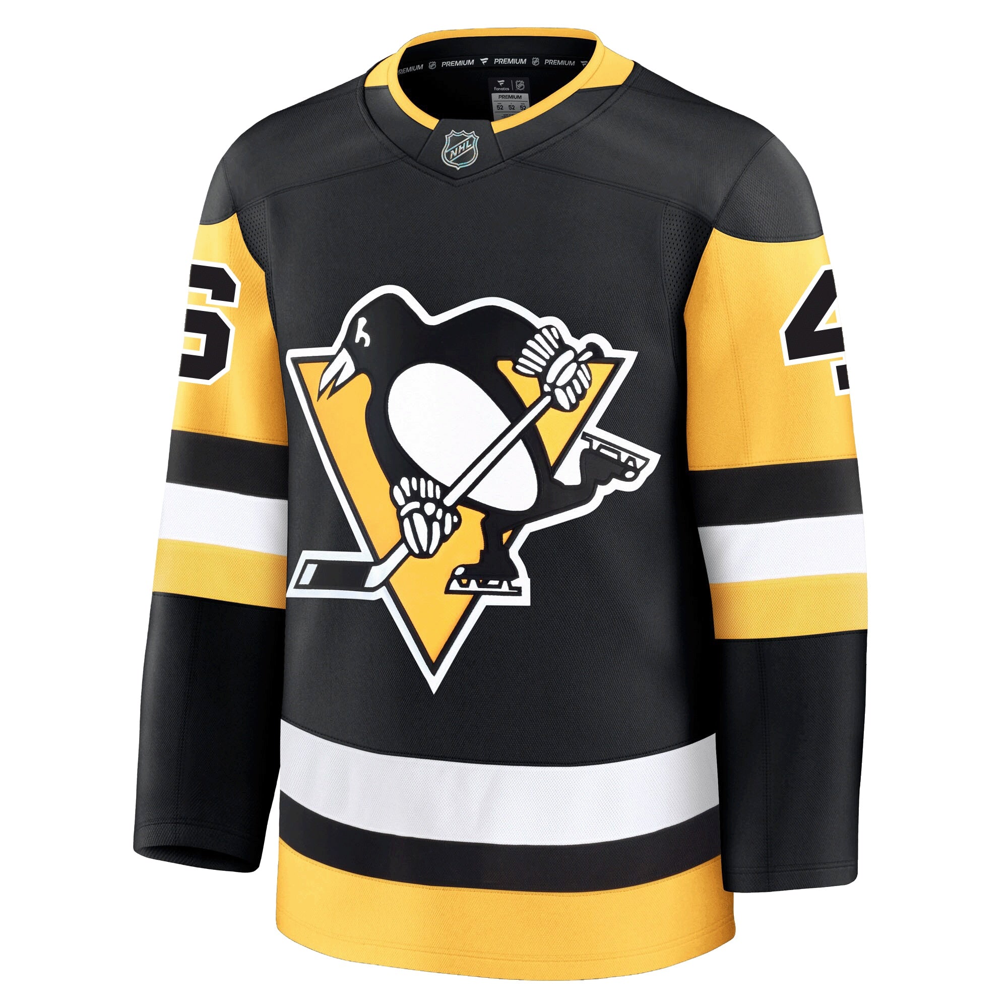 Blake Lizotte Pittsburgh Penguins Fanatics Premium Home Jersey