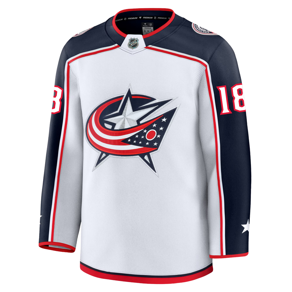 Dmitri Voronkov Columbus Blue Jackets Fanatics Premium Away Jersey