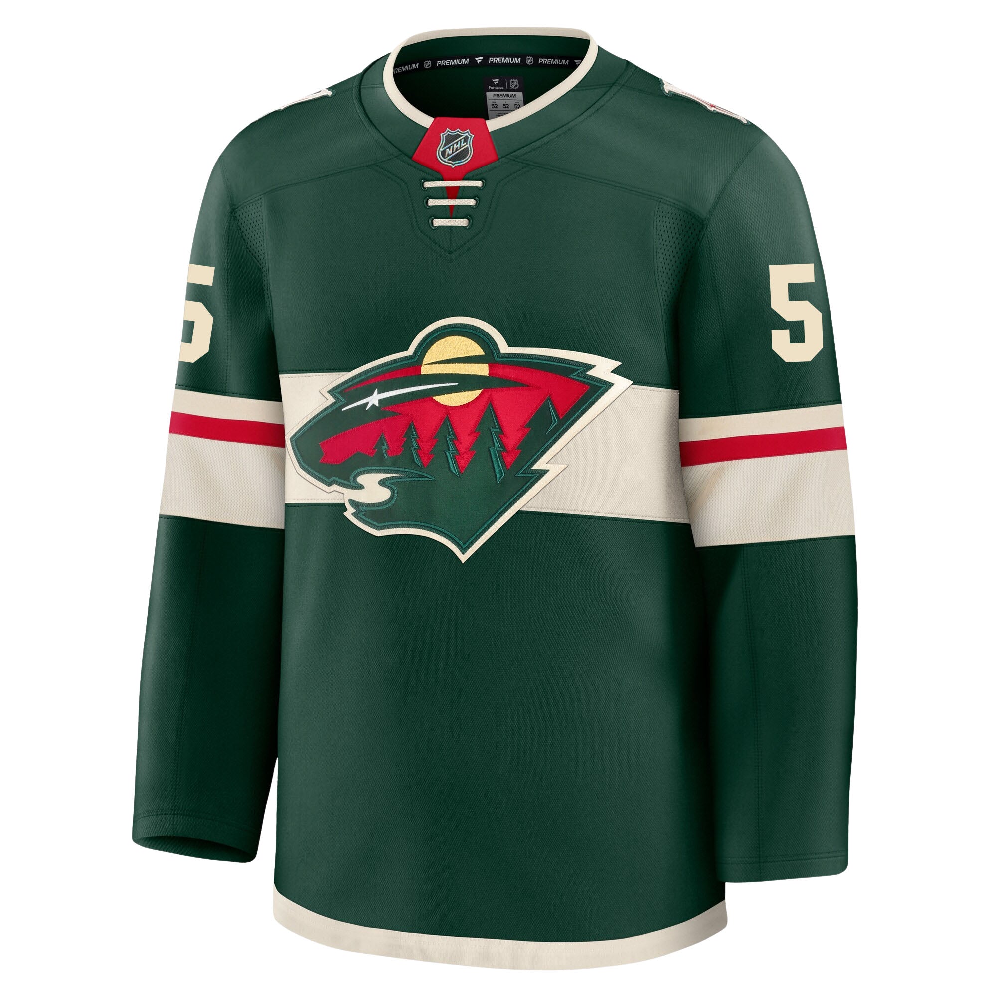 Jake Middleton Minnesota Wild Fanatics Premium Home Jersey