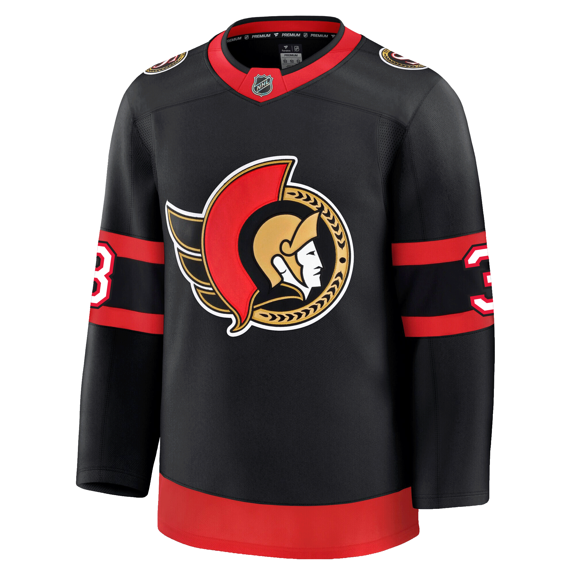 Nick Jensen Ottawa Senators Fanatics Premium Home Jersey