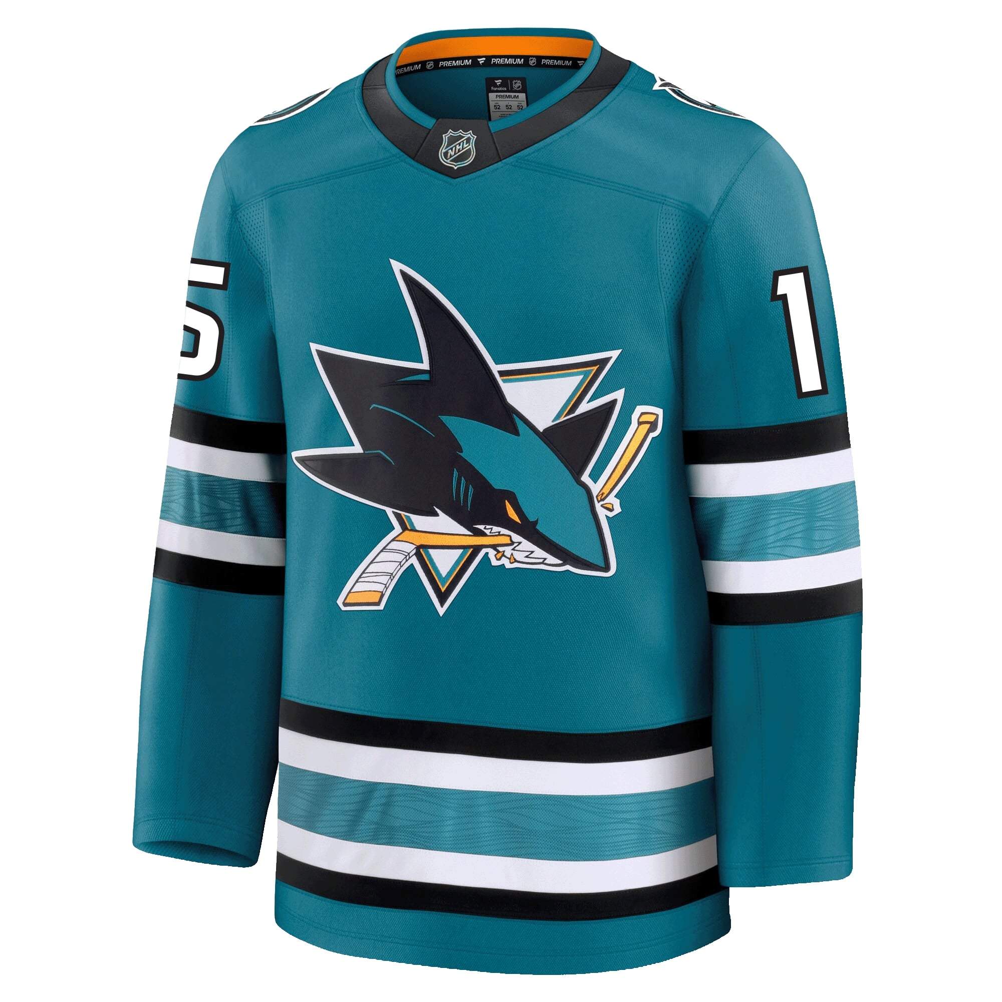 Nikolai Kovalenko San Jose Sharks Fanatics Premium Home Jersey