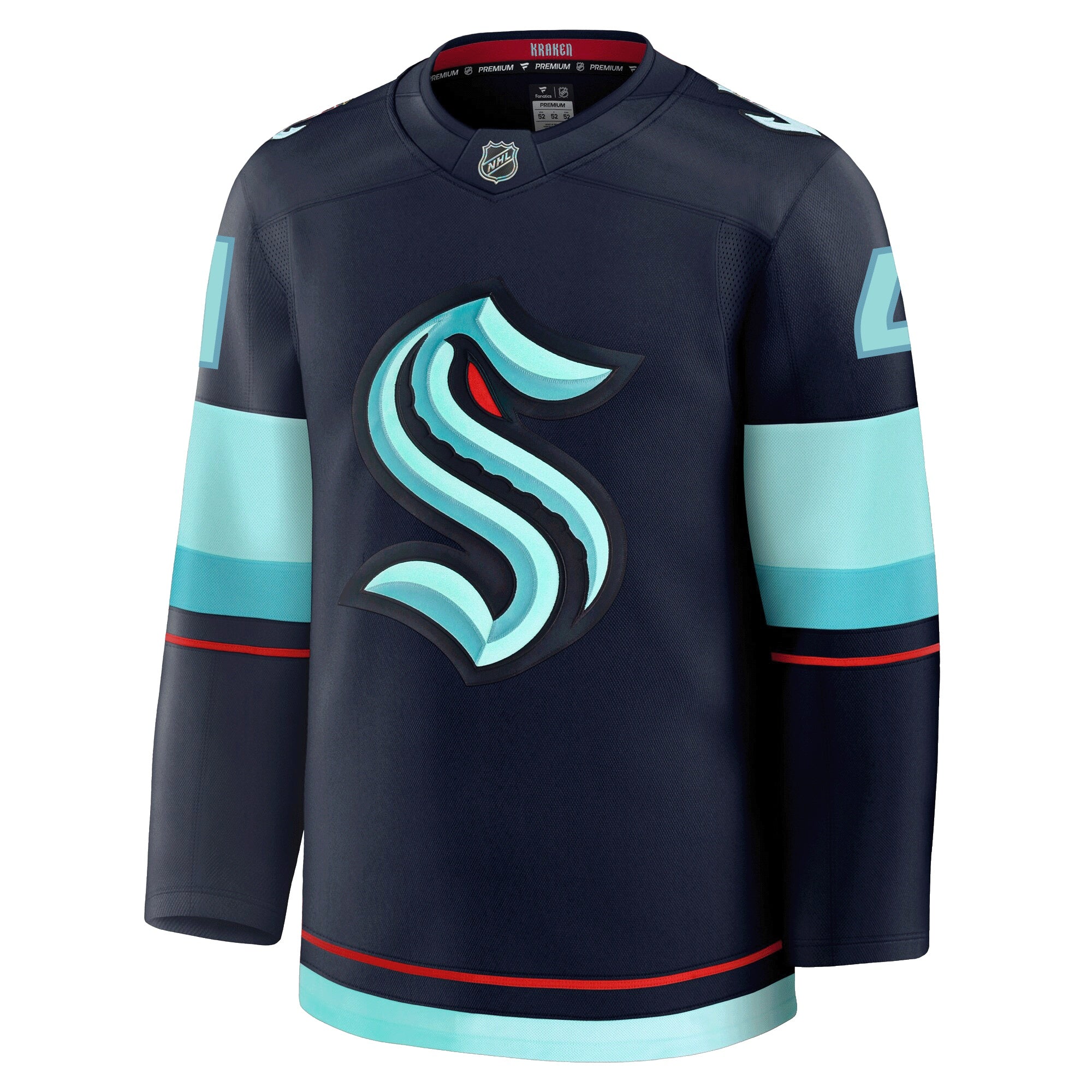 Ryker Evans Seattle Kraken Fanatics Premium Home Jersey