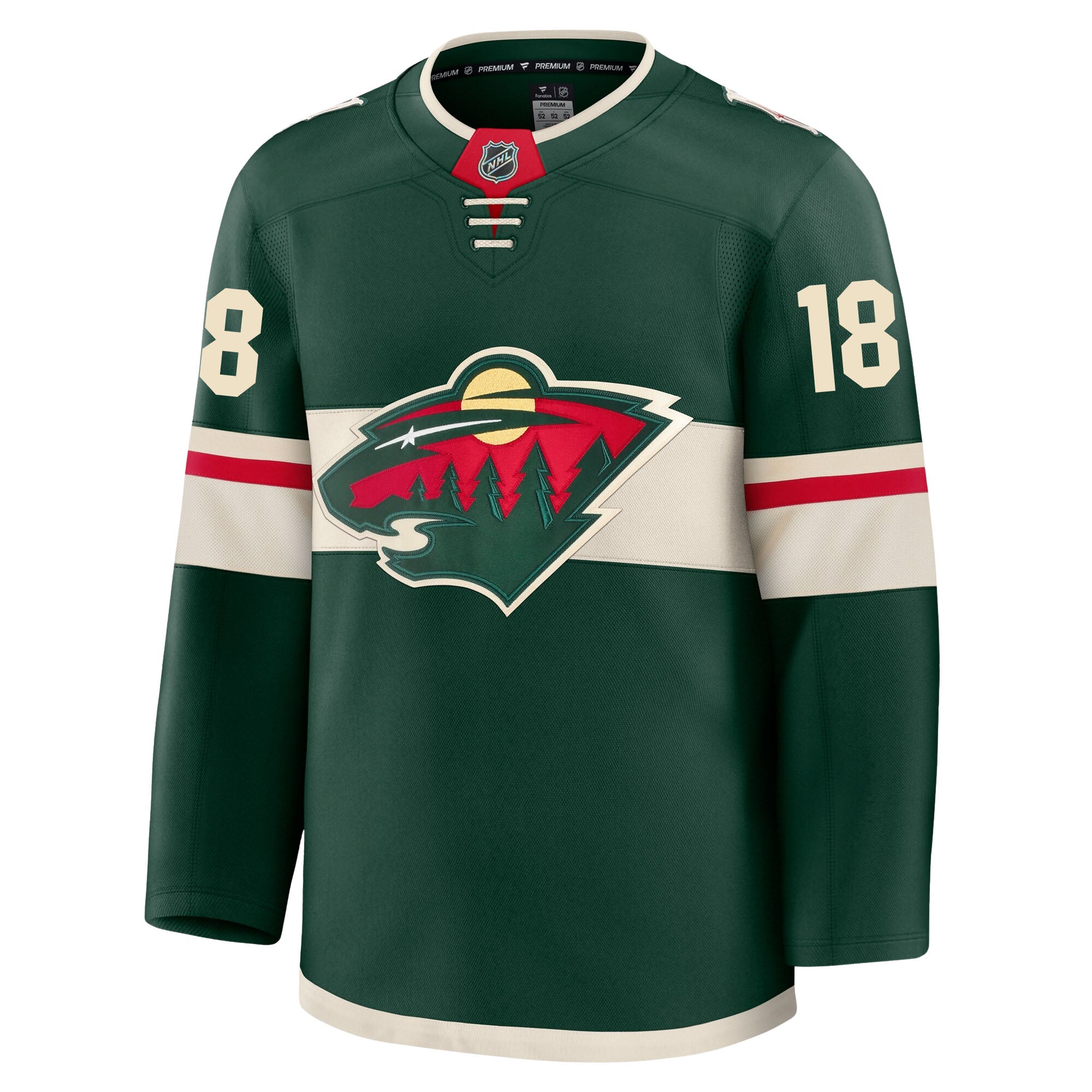 Vinnie Hinostroza Minnesota Wild Fanatics Premium Home Jersey
